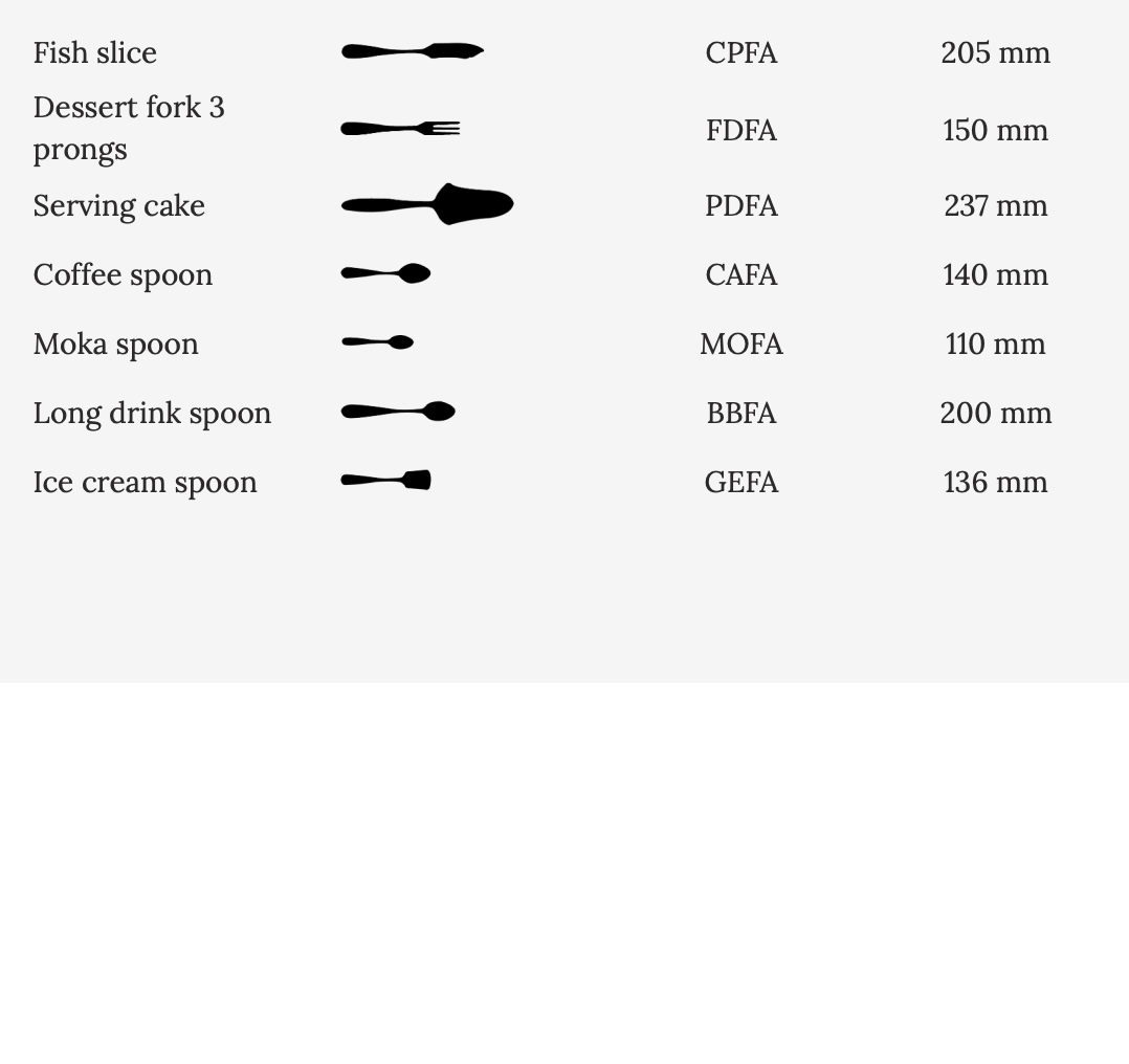 Tacâmuri Salvinelli, Model Fast, 18-10 inox, 2,5 mm - Image 3