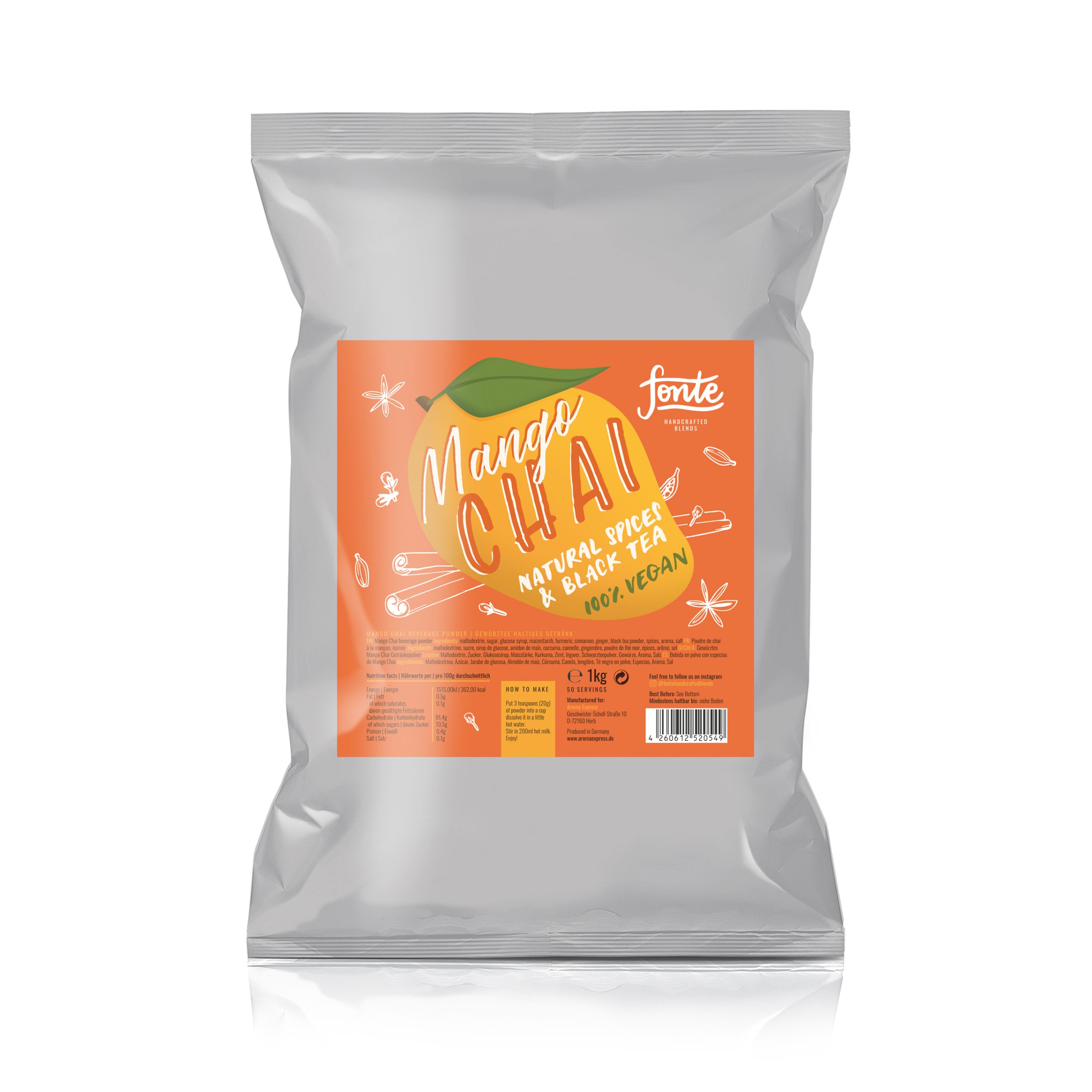 Mango Chai Fonte 1kg