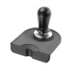 Suport presa cafea/ Suport tamper, Hendi, 125x140x(H)30 mm, Negru, Silicon