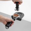 Suport presa cafea/ Suport tamper, Hendi, 125x140x(H)30 mm, Negru, Silicon