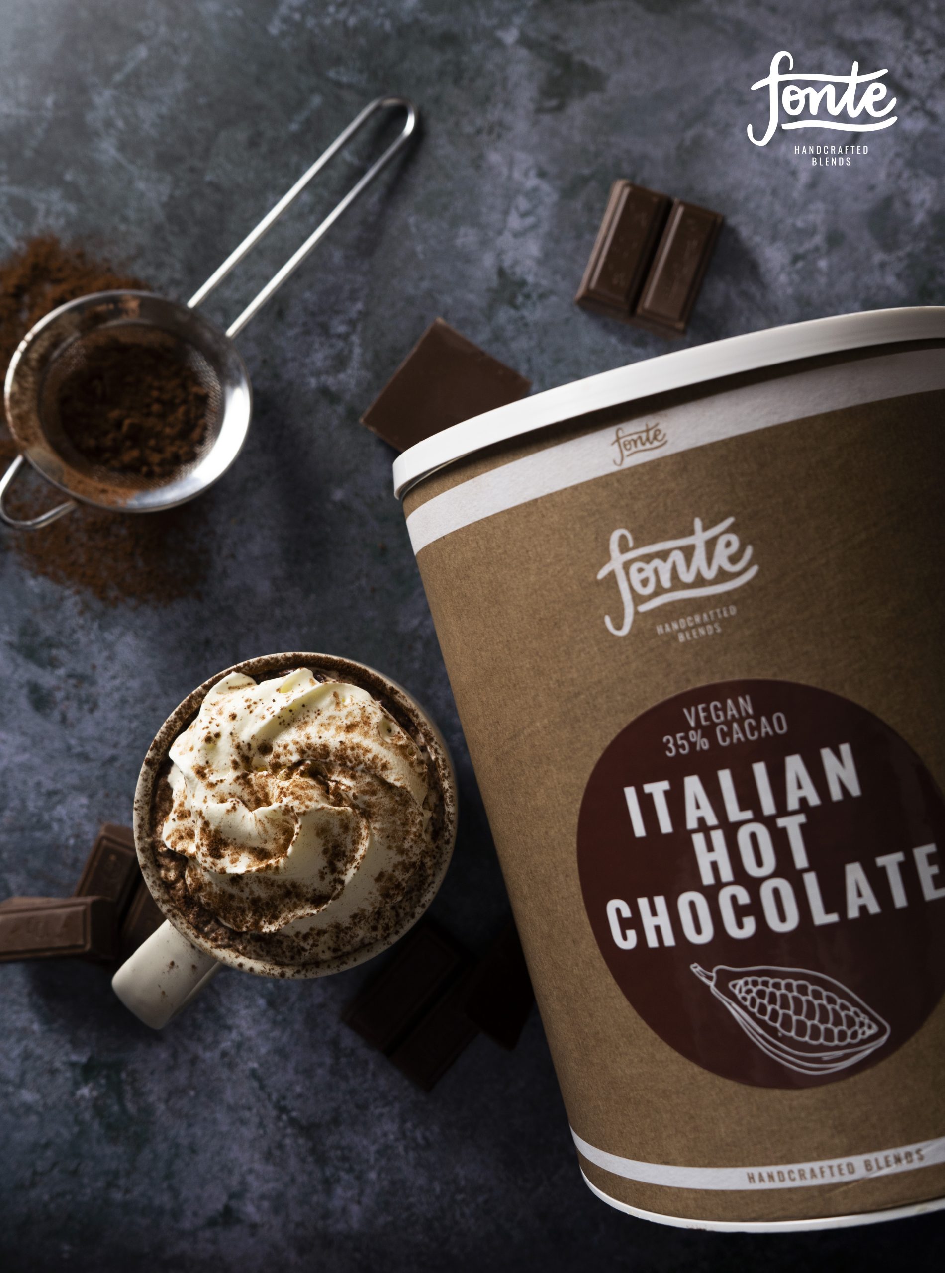 Italian Hot Chocolate Fonte 2kg - Image 2