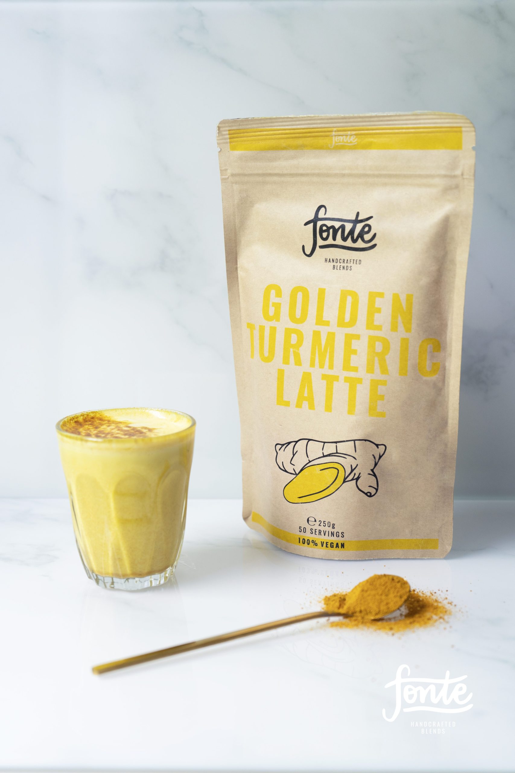 Golden Turmeric Latte Fonte 250g - Image 3
